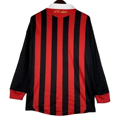 AC Milan Local 09/10 Manga Larga
