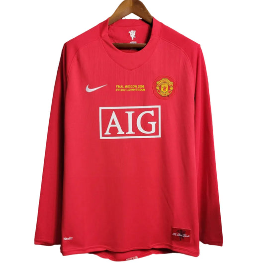 Manchester United Local 2008 Manga Larga – Ronaldo 7