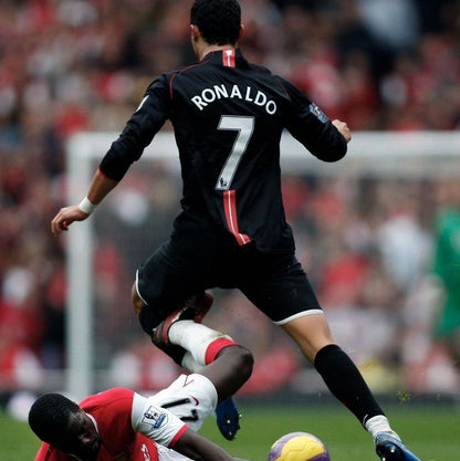 Manchester United Visita 07/08 Manga Larga – Ronaldo 7