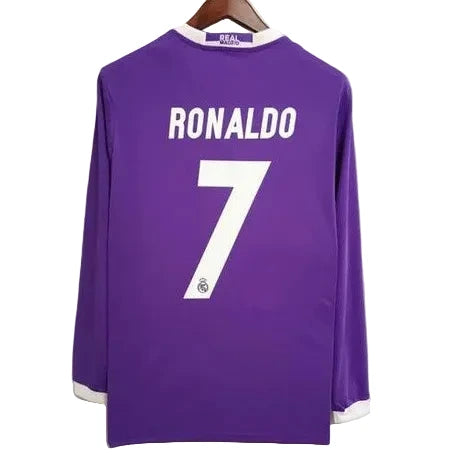 Real Madrid Visita 16/17 Manga Larga - Ronaldo 7