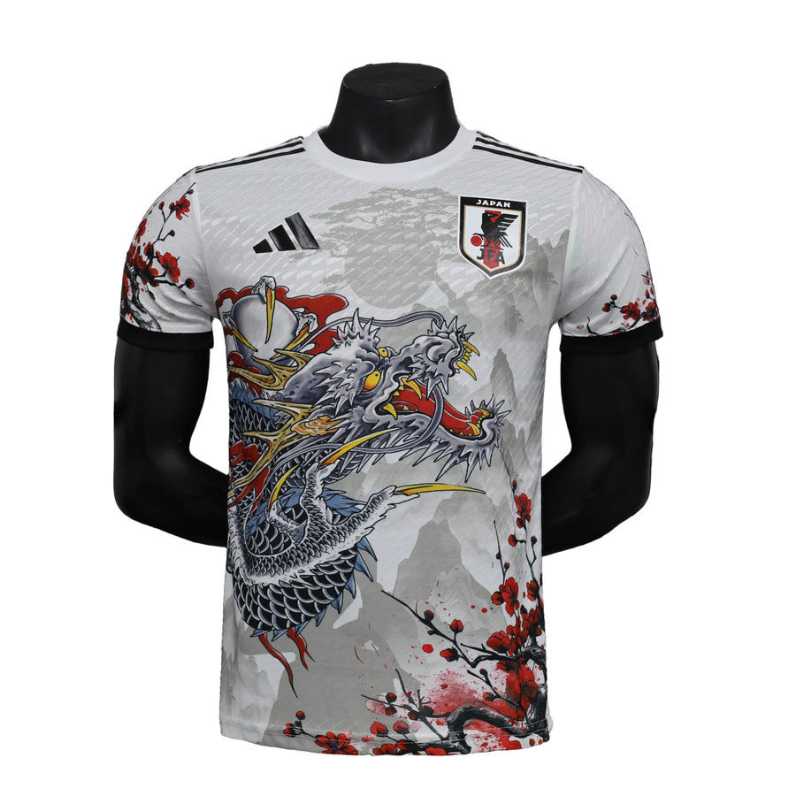 Camiseta Japón Dragón 2025 edición especial player style diseño frontal
