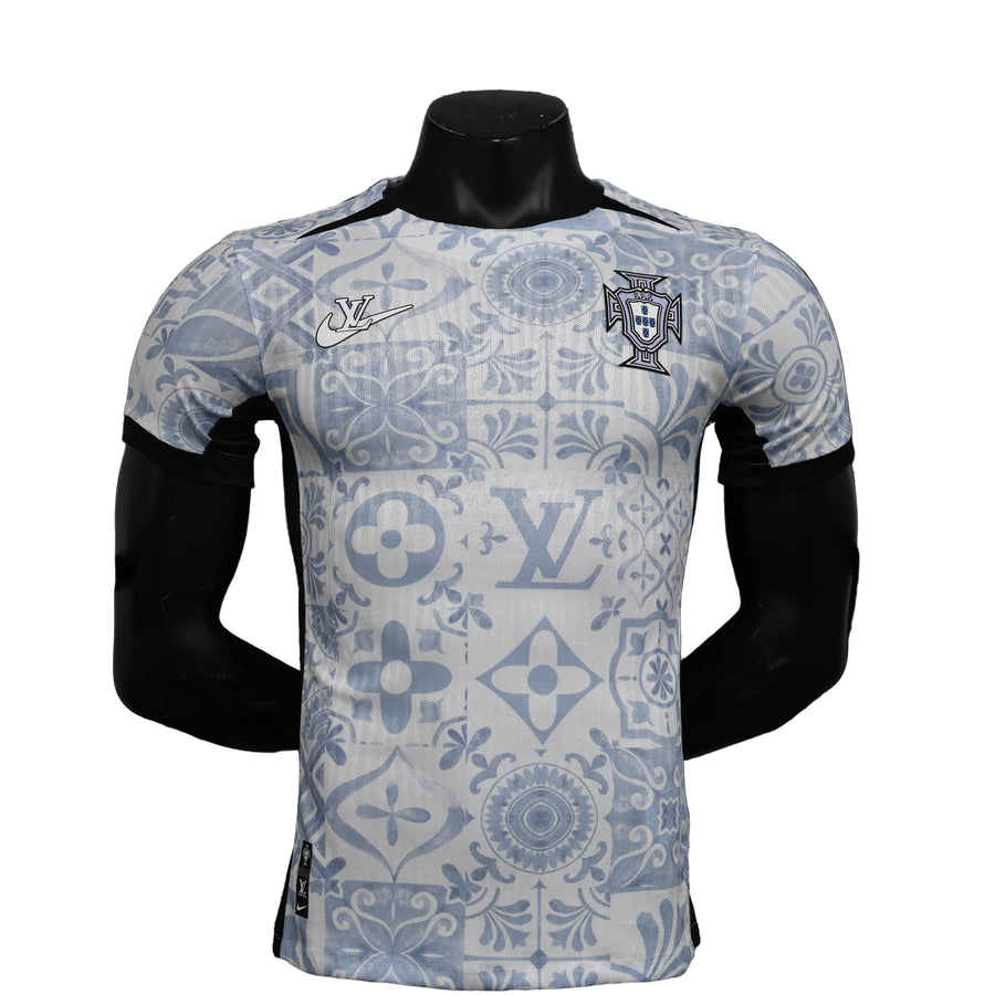 Camiseta Portugal edición especial 2024/25 diseño conceptual estilo lujo vista frontal
