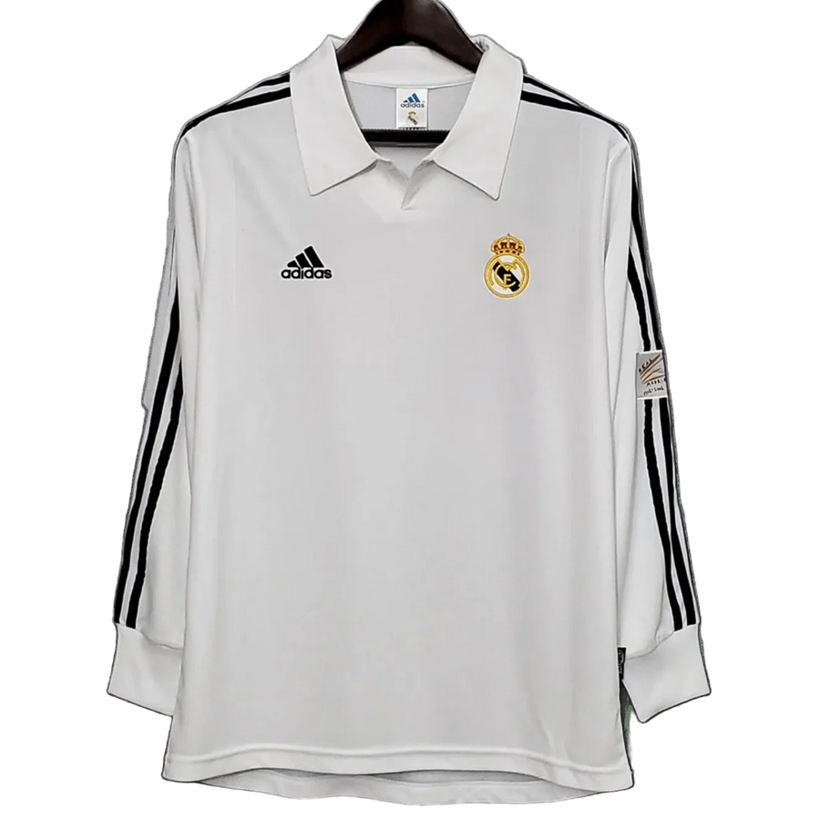Real Madrid Local 01/02 Manga Larga