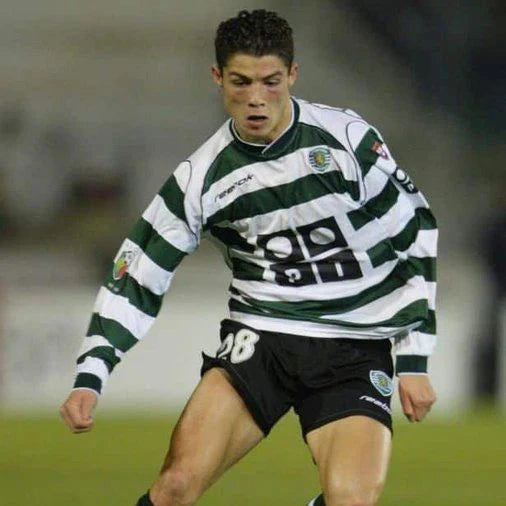 Sporting Lisboa Local 02/03 Manga Larga - C. Ronaldo 28