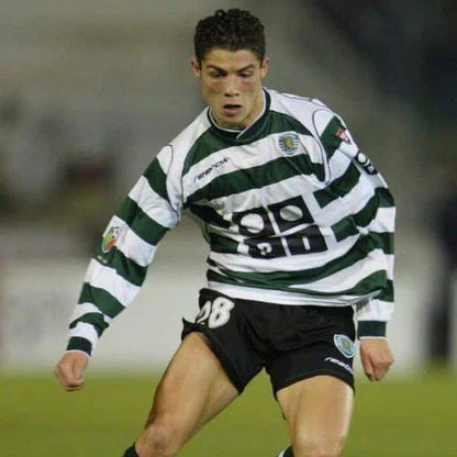 Sporting Lisboa Local 02/03 Manga Larga - C. Ronaldo 28