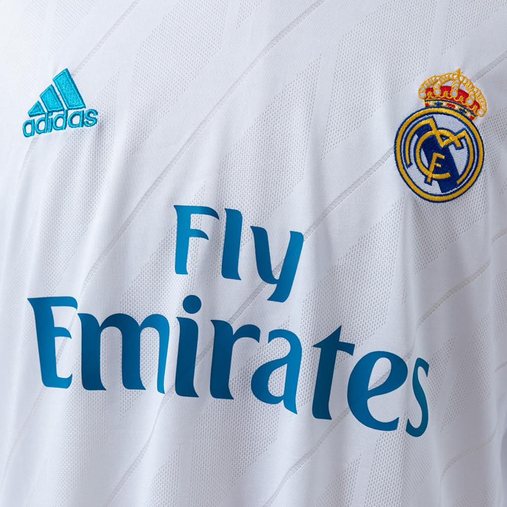 Real Madrid Local 17/18 Manga Larga
